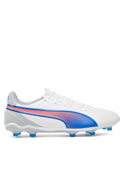 Puma Buty do piłki nożnej King Match Fg/Ag 107863 Biały ze sklepu MODIVO w kategorii Buty sportowe męskie - zdjęcie 182730711