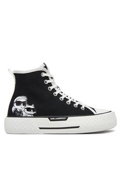 KARL LAGERFELD Trampki KL60654T Czarny ze sklepu MODIVO w kategorii Trampki damskie - zdjęcie 182730762