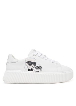 Karl Lagerfeld Kids Sneakersy Z30371 S Biały ze sklepu MODIVO w kategorii Buty sportowe dziecięce - zdjęcie 182730910