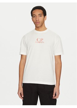 C.P. Company T-Shirt 18CMTS141A005100W Biały Regular Fit ze sklepu MODIVO w kategorii T-shirty męskie - zdjęcie 182730992