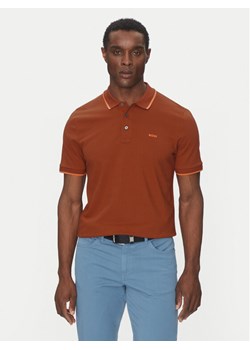 BOSS Polo Parlay 190 50494697 Pomarańczowy Regular Fit ze sklepu MODIVO w kategorii T-shirty męskie - zdjęcie 182731112