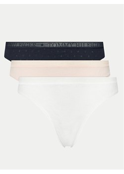 Tommy Hilfiger Komplet 3 par fig klasycznych UW0UW05284 Kolorowy ze sklepu MODIVO w kategorii Majtki damskie - zdjęcie 182731143