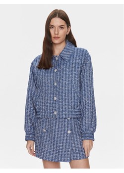 Custommade Kurtka przejściowa Frances 999830881 Niebieski Relaxed Fit ze sklepu MODIVO w kategorii Kurtki damskie - zdjęcie 182731191