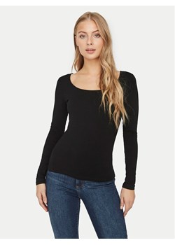 Vero Moda Bluzka Maxi My 10228809 Czarny Slim Fit ze sklepu MODIVO w kategorii Bluzki damskie - zdjęcie 182731280