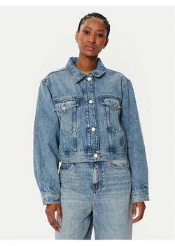 Tommy Hilfiger Kurtka jeansowa WW0WW43731 Niebieski Straight Fit ze sklepu MODIVO w kategorii Kurtki damskie - zdjęcie 182731312