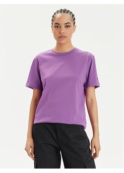 Champion T-Shirt 117207 Fioletowy Oversize ze sklepu MODIVO w kategorii Bluzki damskie - zdjęcie 182731390