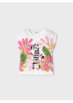 Mayoral T-Shirt 3069 Écru ze sklepu MODIVO w kategorii Bluzki dziewczęce - zdjęcie 182731430