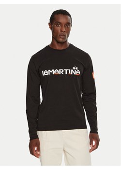 La Martina Longsleeve ZMR008 JS206 Czarny Regular Fit ze sklepu MODIVO w kategorii T-shirty męskie - zdjęcie 182731553