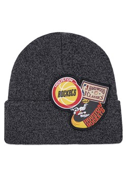 Mitchell & Ness Czapka Logo Patch HCFK4341 Czarny ze sklepu MODIVO w kategorii Czapki zimowe męskie - zdjęcie 182731563
