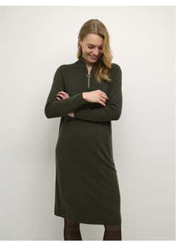 Cream Sukienka dzianinowa Crdela Knit 10611862 Zielony Straight Fit ze sklepu MODIVO w kategorii Sukienki - zdjęcie 182731602