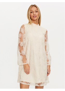YAS Sukienka koktajlowa Cornelia 26035351 Biały Regular Fit ze sklepu MODIVO w kategorii Sukienki - zdjęcie 182731611
