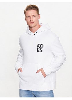 Michael Kors Bluza CS351G75MF Biały Regular Fit ze sklepu MODIVO w kategorii Bluzy męskie - zdjęcie 182731770