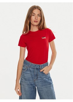 Guess T-Shirt W4BI57 J1314 Czerwony Slim Fit ze sklepu MODIVO w kategorii Bluzki damskie - zdjęcie 182731852