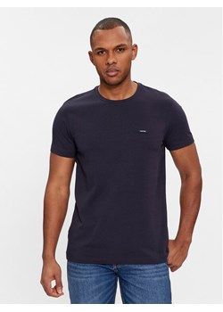 Calvin Klein T-Shirt K10K112724 Granatowy Slim Fit ze sklepu MODIVO w kategorii T-shirty męskie - zdjęcie 182731862