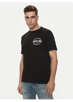 Replay T-Shirt M6874 .000.2660 Czarny Regular Fit ze sklepu MODIVO w kategorii T-shirty męskie - zdjęcie 182731961