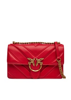PINKO Torebka Love One Classic Light Dc 104549 A26Z Czerwony ze sklepu MODIVO w kategorii Kopertówki - zdjęcie 182732100