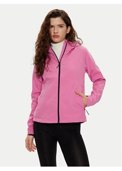 4F Kurtka softshell 4FWAW24TSOFF285 Różowy Regular Fit ze sklepu MODIVO w kategorii Kurtki damskie - zdjęcie 182732272