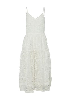 YAS Sukienka letnia Lifa 26037183 Biały Regular Fit ze sklepu MODIVO w kategorii Sukienki - zdjęcie 182732311