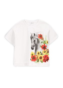 Coccodrillo T-Shirt WC5143201NGJ Biały Regular Fit ze sklepu MODIVO w kategorii Bluzki dziewczęce - zdjęcie 182732351