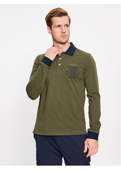 Aeronautica Militare Polo 232PO1709J584 Zielony Regular Fit ze sklepu MODIVO w kategorii T-shirty męskie - zdjęcie 182732551