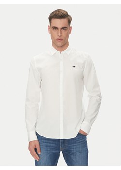 Mustang Koszula Canton 1016238 Biały Slim Fit - id: 0000304778759 - marki Mustang - 182732682 Mustang Koszula Canton 1016238 Biały Slim Fit ze sklepu MODIVO w kategorii Koszule męskie - zdjęcie 182732682