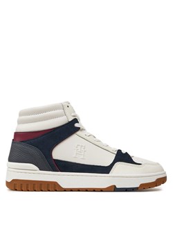 Tommy Hilfiger Sneakersy Basket Street FM0FM05210 Biały ze sklepu MODIVO w kategorii Buty sportowe męskie - zdjęcie 182732782