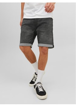 Jack&Jones Szorty jeansowe Rick 12223681 Szary Regular Fit ze sklepu MODIVO w kategorii Spodenki męskie - zdjęcie 182732814