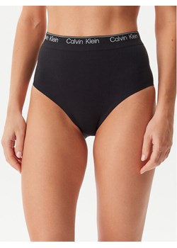 Calvin Klein Underwear Figi klasyczne z wysokim stanem LV00QF8282 Czarny ze sklepu MODIVO w kategorii Majtki damskie - zdjęcie 182732962
