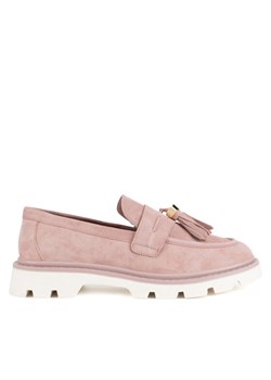 Gino Rossi Loafersy SIMON-115856. Różowy ze sklepu MODIVO w kategorii Lordsy damskie - zdjęcie 182733013