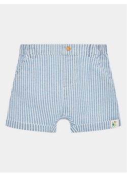 United Colors Of Benetton Szorty materiałowe 47PQA900A Niebieski Regular Fit ze sklepu MODIVO w kategorii Spodenki dziewczęce - zdjęcie 182733022