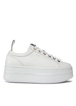 KARL LAGERFELD Sneakersy KL65019 Biały ze sklepu MODIVO w kategorii Buty sportowe damskie - zdjęcie 182733170