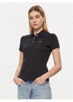 Levi's® Polo 52599-0046 Czarny Slim Fit ze sklepu MODIVO w kategorii Bluzki damskie - zdjęcie 182733174