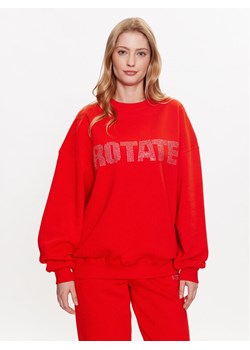 ROTATE Bluza Irisa 7001871030 Czerwony Regular Fit ze sklepu MODIVO w kategorii Bluzy damskie - zdjęcie 182733522