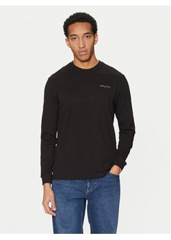 Tommy Jeans Longsleeve Linear DM0DM21138 Czarny Slim Fit - id: 0000304395086 - marki Tommy Jeans - 182733530 Tommy Jeans Longsleeve Linear DM0DM21138 Czarny Slim Fit ze sklepu MODIVO w kategorii T-shirty męskie - zdjęcie 182733530