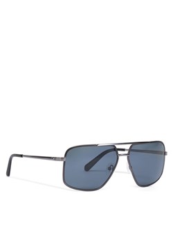 Guess Okulary przeciwsłoneczne GU00167 09D Czarny ze sklepu MODIVO w kategorii Okulary przeciwsłoneczne damskie - zdjęcie 182733544