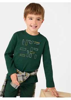 Mayoral Bluzka 173 Zielony Regular Fit ze sklepu MODIVO w kategorii T-shirty chłopięce - zdjęcie 182733550