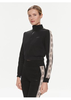 Guess Bluza V3RQ12 KB3P2 Czarny Regular Fit ze sklepu MODIVO w kategorii Bluzy damskie - zdjęcie 182733584