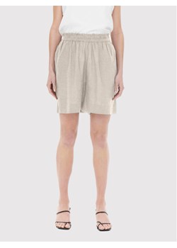ONLY Szorty materiałowe Tokyo 15259587 Beżowy Relaxed Fit ze sklepu MODIVO w kategorii Szorty - zdjęcie 182733600