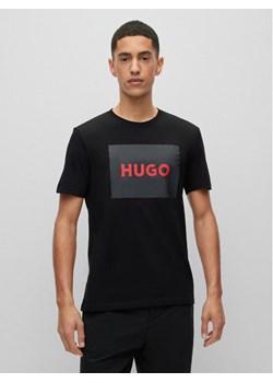 Hugo T-Shirt Dulive222 50467952 Czarny Regular Fit ze sklepu MODIVO w kategorii T-shirty męskie - zdjęcie 182733663