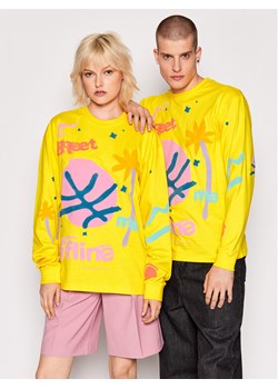 Market Longsleeve Unisex Meet Me Offline 398000330 Żółty Regular Fit ze sklepu MODIVO w kategorii Bluzki damskie - zdjęcie 182733701