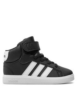 adidas Sneakersy Grand Court Mid IE3863 Czarny ze sklepu MODIVO w kategorii Buty sportowe dziecięce - zdjęcie 182733863