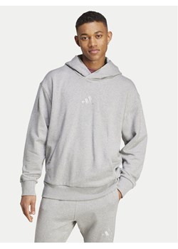 adidas Bluza ALL SZN French Terry IY4155 Szary Loose Fit ze sklepu MODIVO w kategorii Bluzy męskie - zdjęcie 182733901