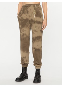 Pinko Spodnie dresowe UNIQUENESS Colorare 1Q10AW 8641 Brązowy Regular Fit ze sklepu MODIVO w kategorii Spodnie damskie - zdjęcie 182733922
