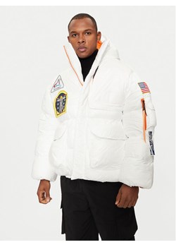 Alpha Industries Kurtka zimowa 148136 Biały Loose Fit ze sklepu MODIVO w kategorii Kurtki męskie - zdjęcie 182733933