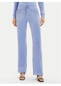 Juicy Couture Spodnie dresowe Del Ray JCAP180 Niebieski Regular Fit ze sklepu MODIVO w kategorii Spodnie damskie - zdjęcie 182733980