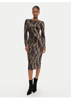 Versace Jeans Couture Sukienka codzienna 77HAO9B0 Czarny Slim Fit ze sklepu MODIVO w kategorii Sukienki - zdjęcie 182734013
