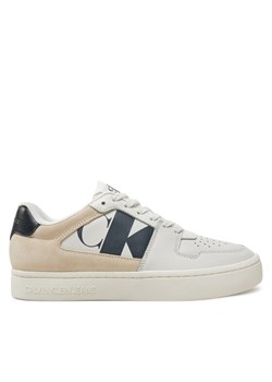 Calvin Klein Jeans Sneakersy Classic Cupsole Low Nbs YW0YW01520 Biały ze sklepu MODIVO w kategorii Buty sportowe damskie - zdjęcie 182734014