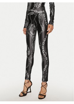 Versace Jeans Couture Legginsy 77HAC114 JS417 Czarny Slim Fit - id: 0000304382321 - marki Versace Jeans - 182734021 Versace Jeans Couture Legginsy 77HAC114 JS417 Czarny Slim Fit ze sklepu MODIVO w kategorii Spodnie damskie - zdjęcie 182734021