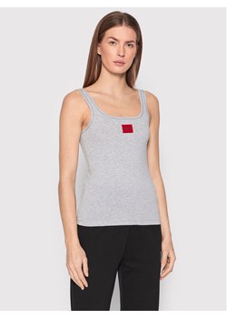 Hugo Top Red Label 50469665 Szary Slim Fit ze sklepu MODIVO w kategorii Bluzki damskie - zdjęcie 182734141