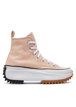 Converse Sneakersy Run Star Hike A03549C Pomarańczowy ze sklepu MODIVO w kategorii Trampki damskie - zdjęcie 182734191